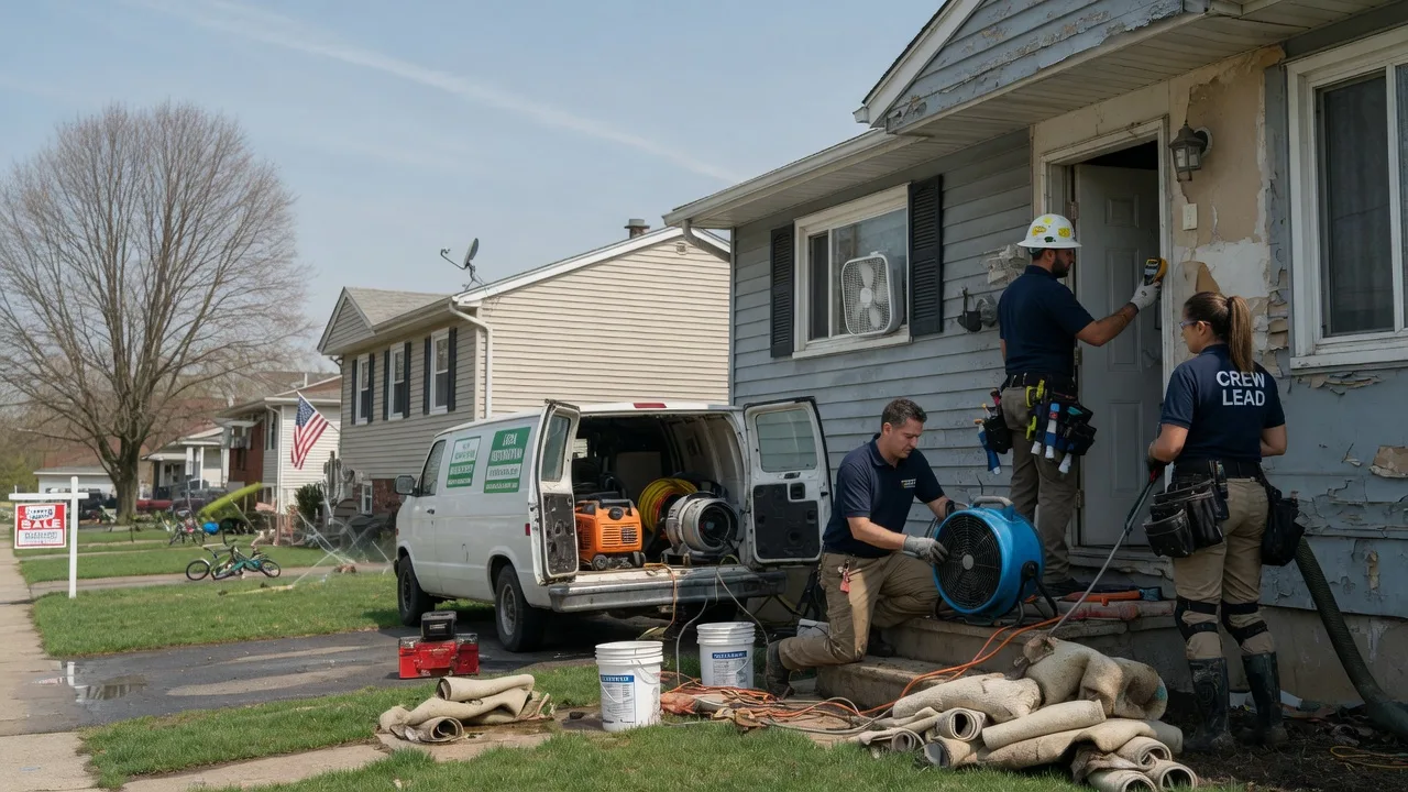 Flood Cleanup in Long Branch, TX near me