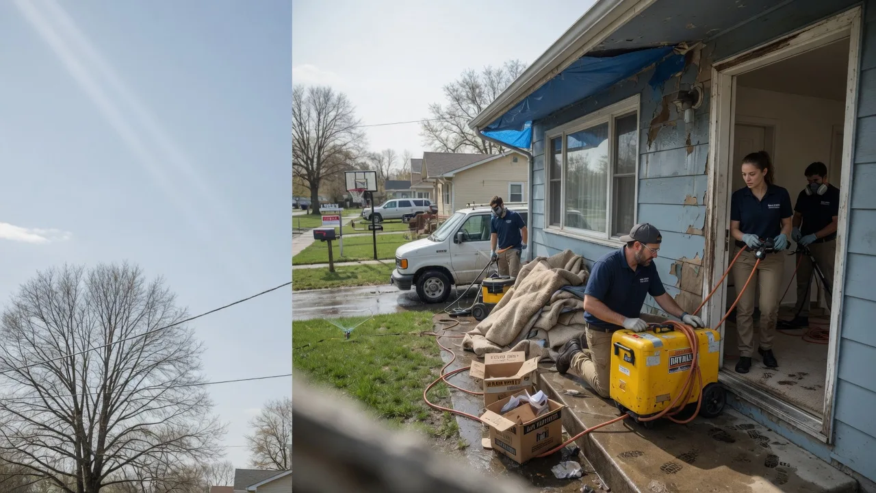 Basement Flood Cleanup in Long Branch, TX near me